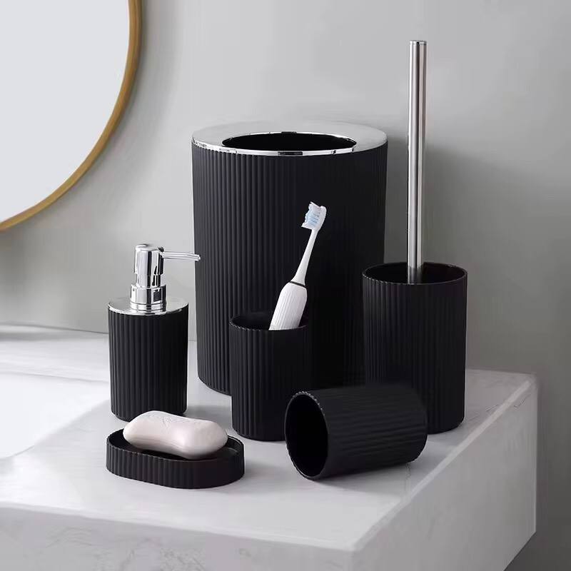 Bathroom set accessories(6pcs)