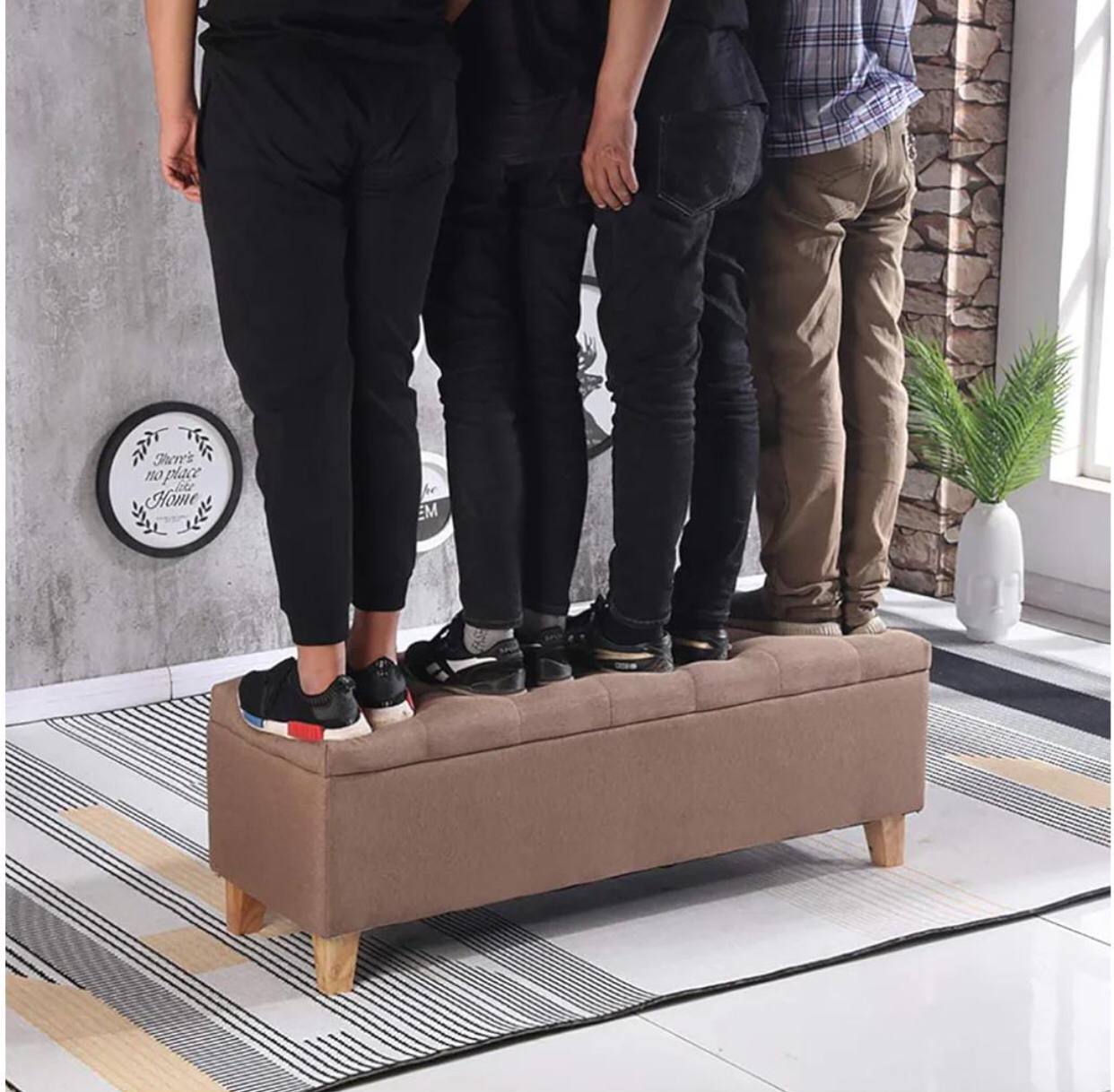 Ottomn with Storge and Sitting