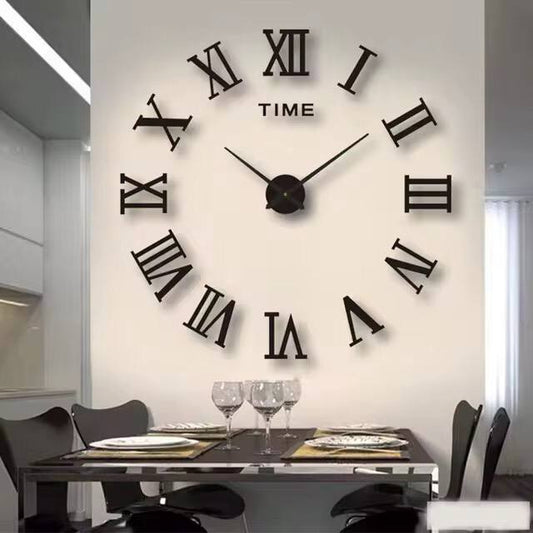 DIY Stylish and modern acrylics stickers clock