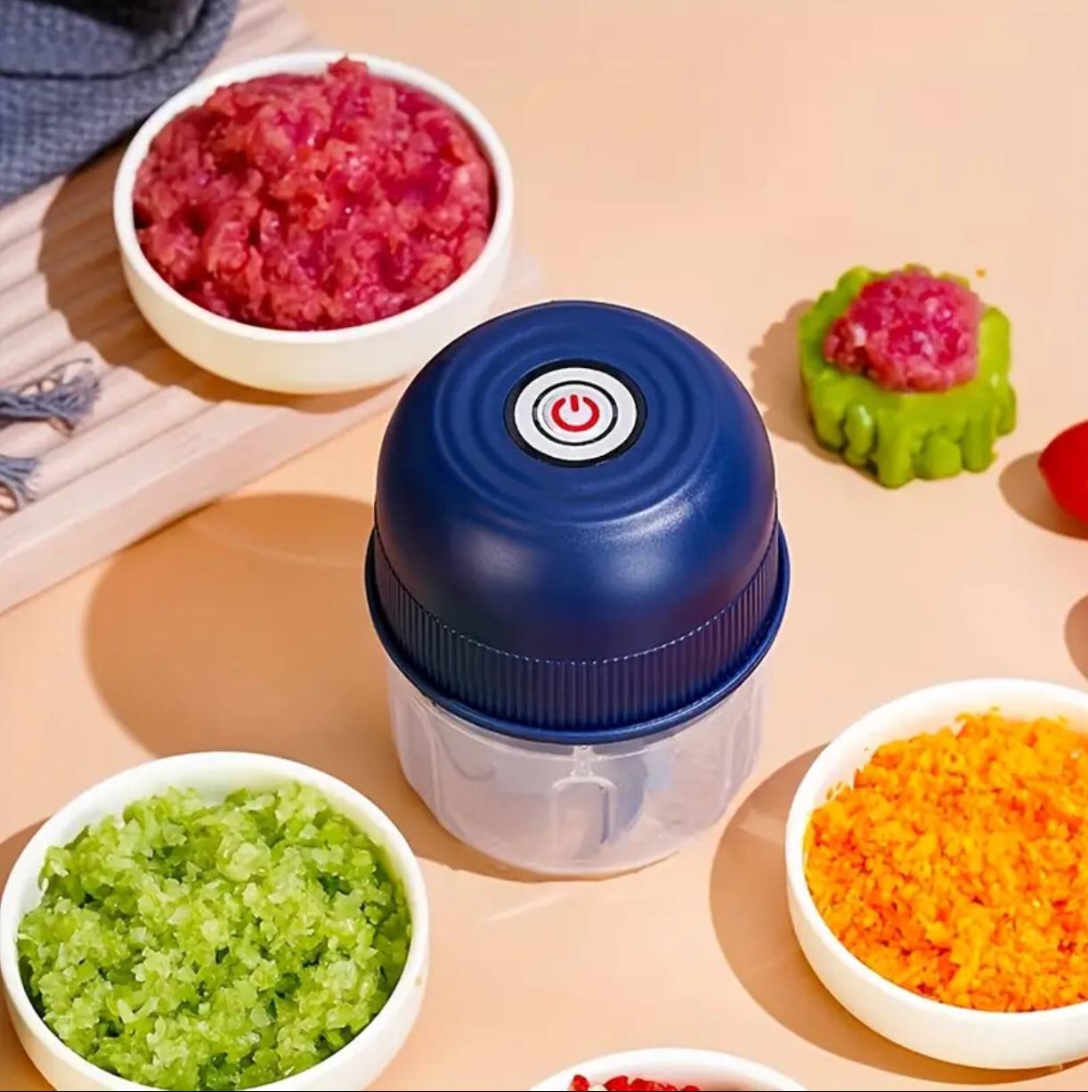 Mini electric garlic chopper/ vegetable Cutter