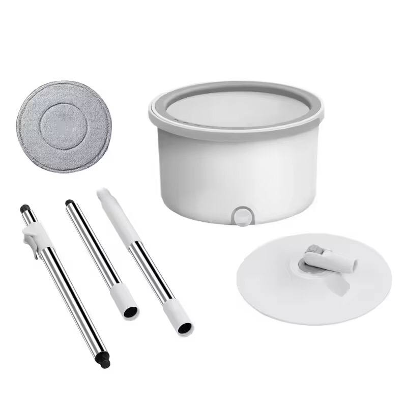 Hand-free 360degrees spin mop with bucket