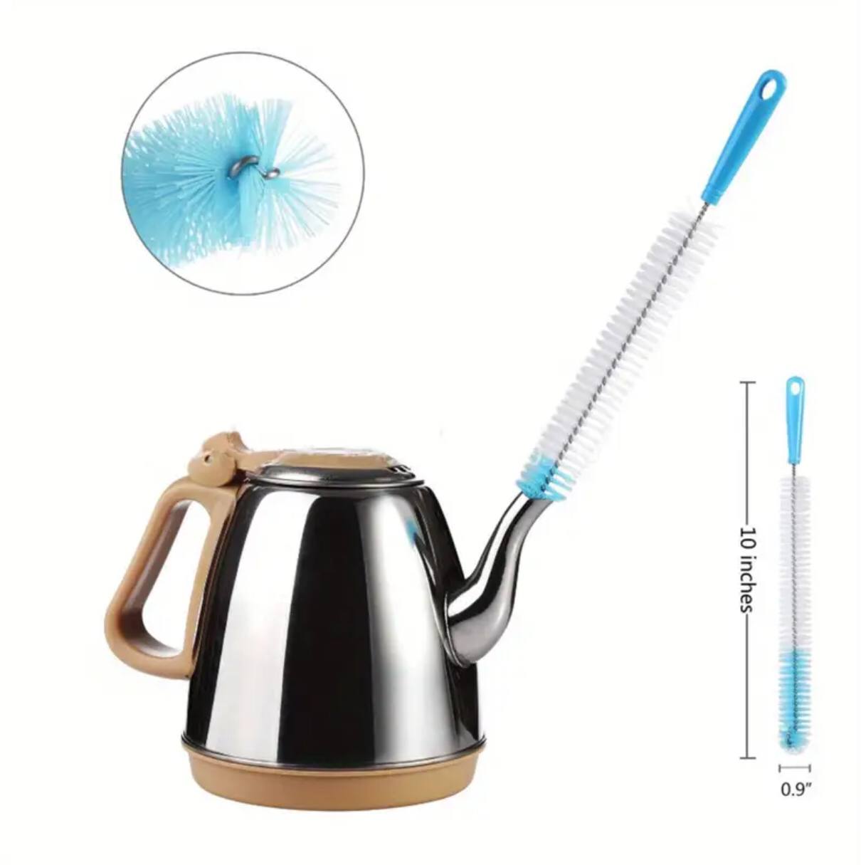 5 Pcs Long Bottle Brush Cleaner