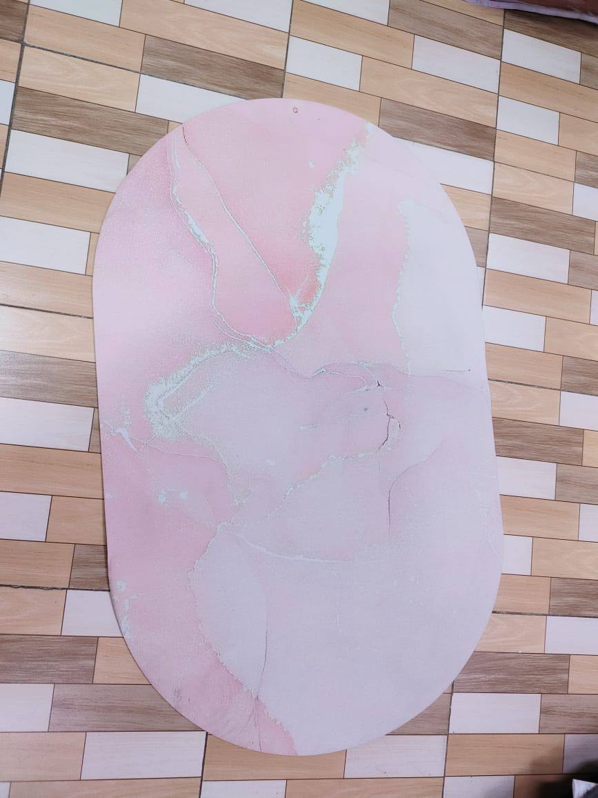 OVAL BATHROOM MATS
