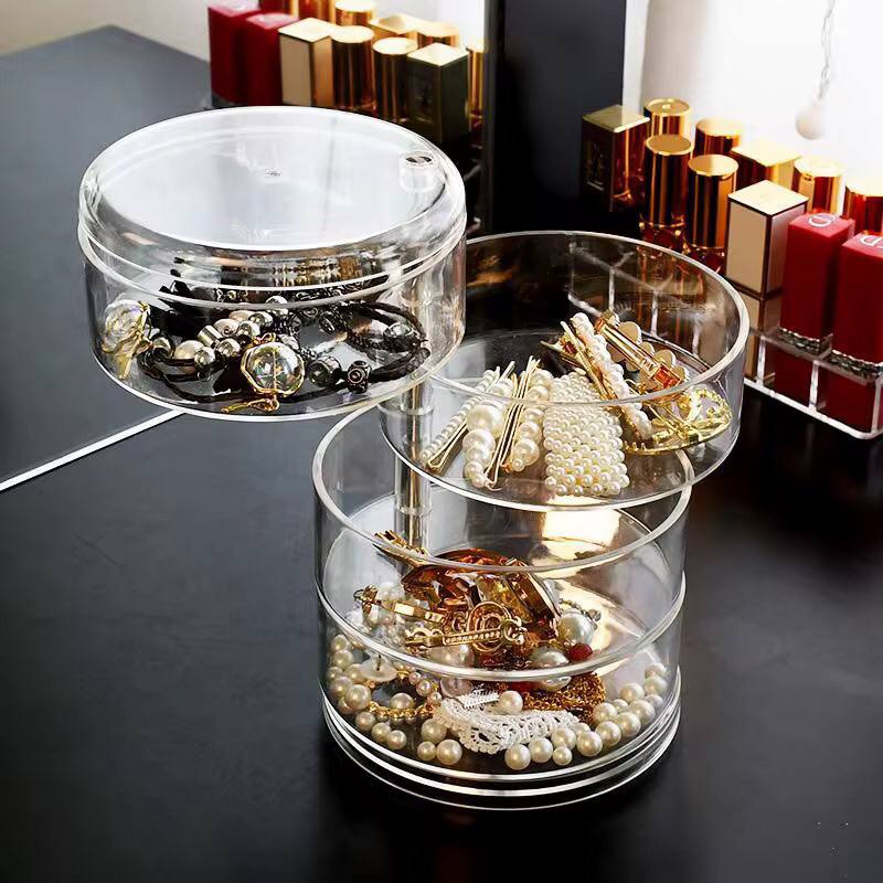 4 layer rotating accessories / Jewelry organizer