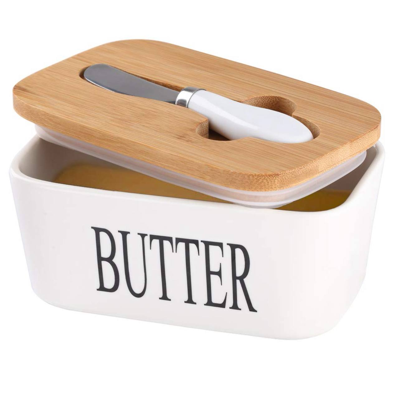 Ceramic butter set