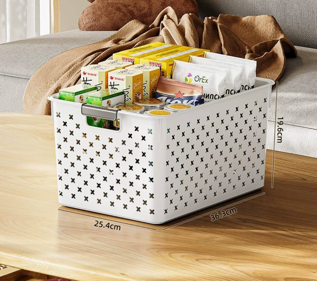 Large size storage baskets