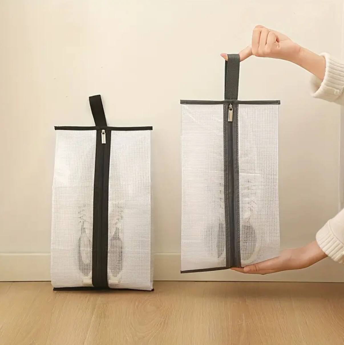 Mesh shoe bag