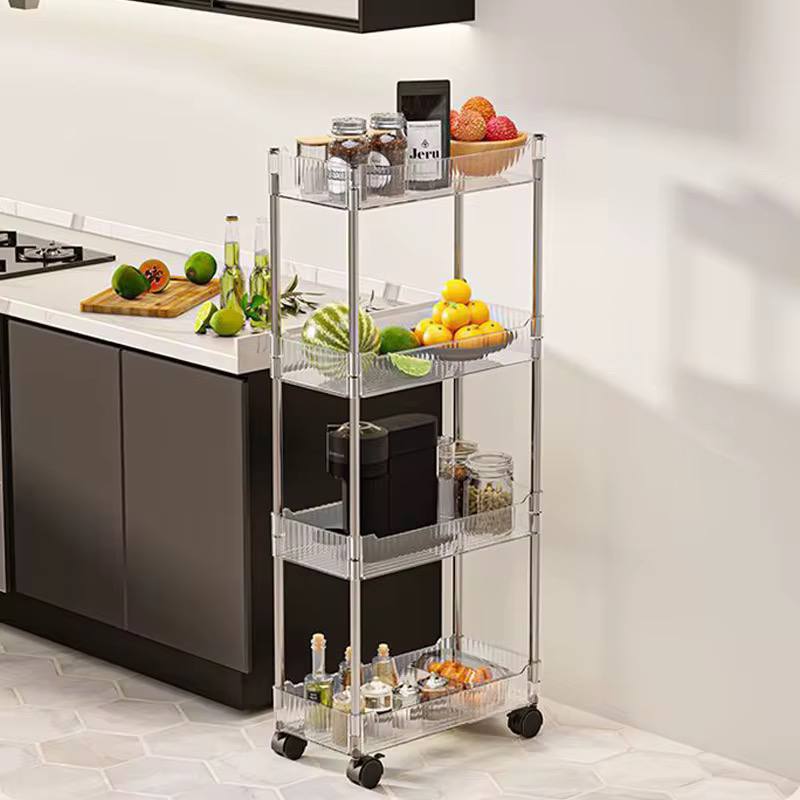 4Layer Multipurpose Rolling Storage Rack