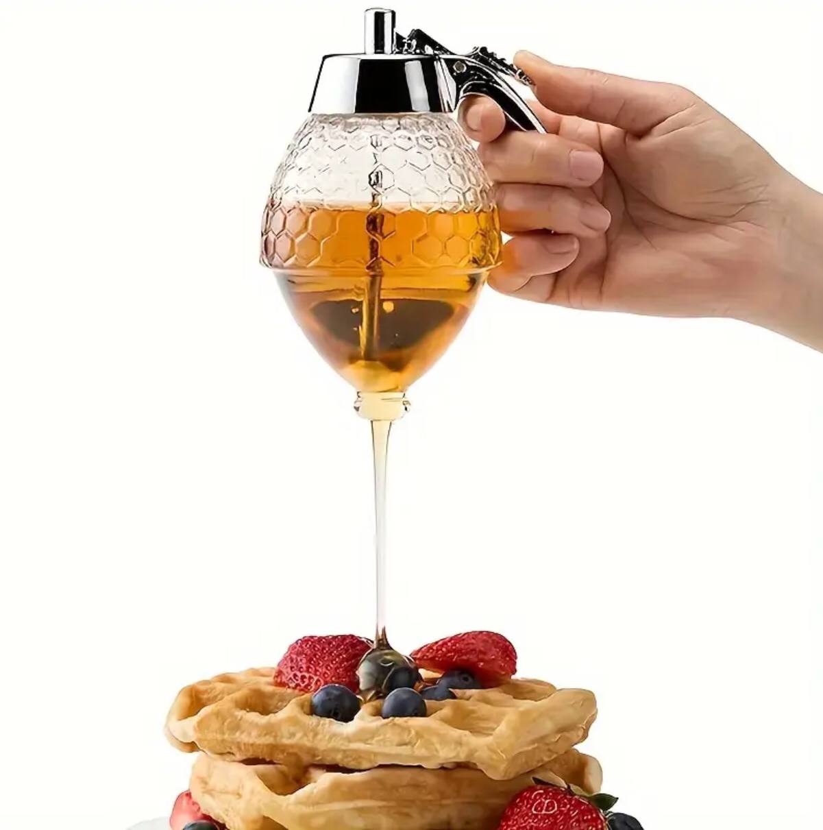 High quality 200ml honey dispenser with storage stand