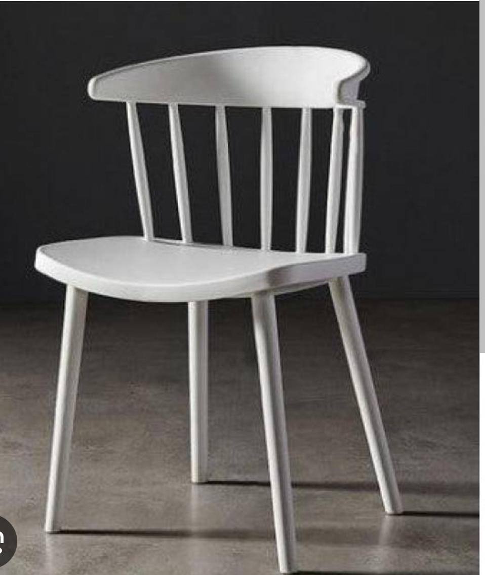 Creative Bright Yellow Polypropylene Dining Chairs – Set of 2 with Ergonomic Backrest and Durable Single Moulded Frame for Modern Spaces.