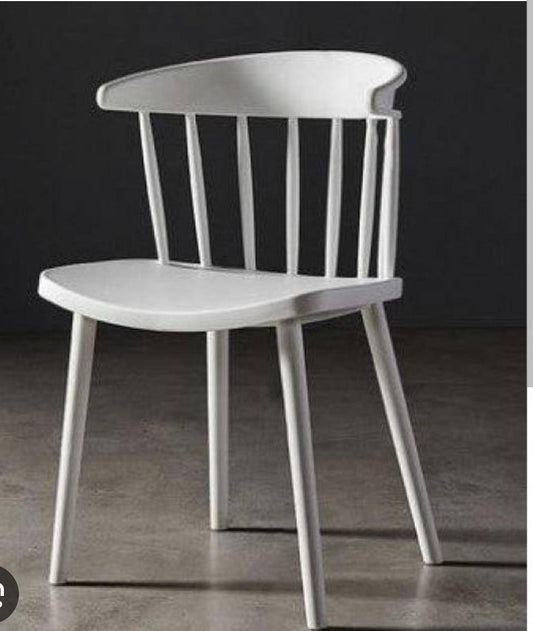 Creative Bright Yellow Polypropylene Dining Chairs – Set of 2 with Ergonomic Backrest and Durable Single Moulded Frame for Modern Spaces.