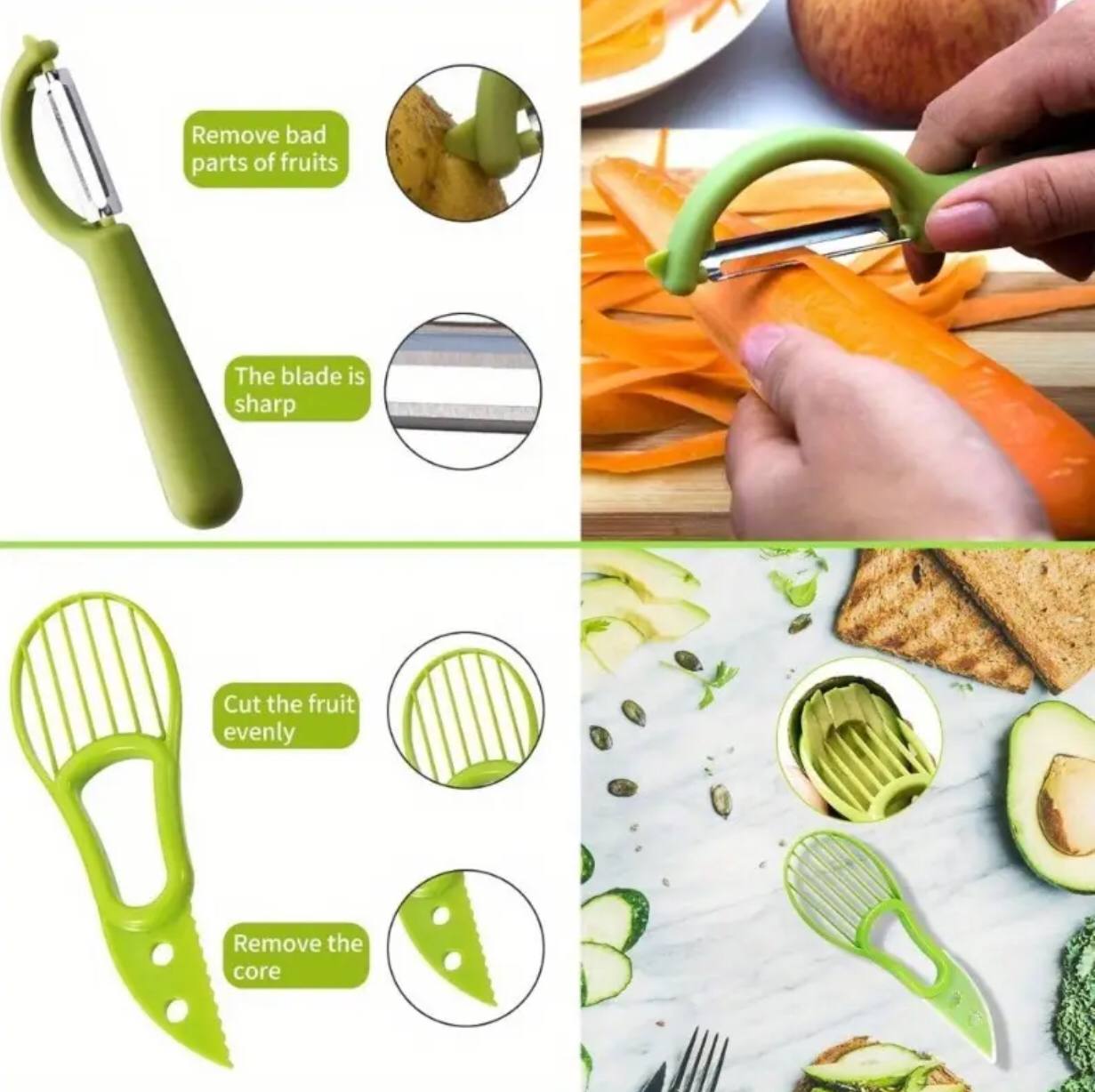 8 in 1 Multifunctional Fruit Slicer