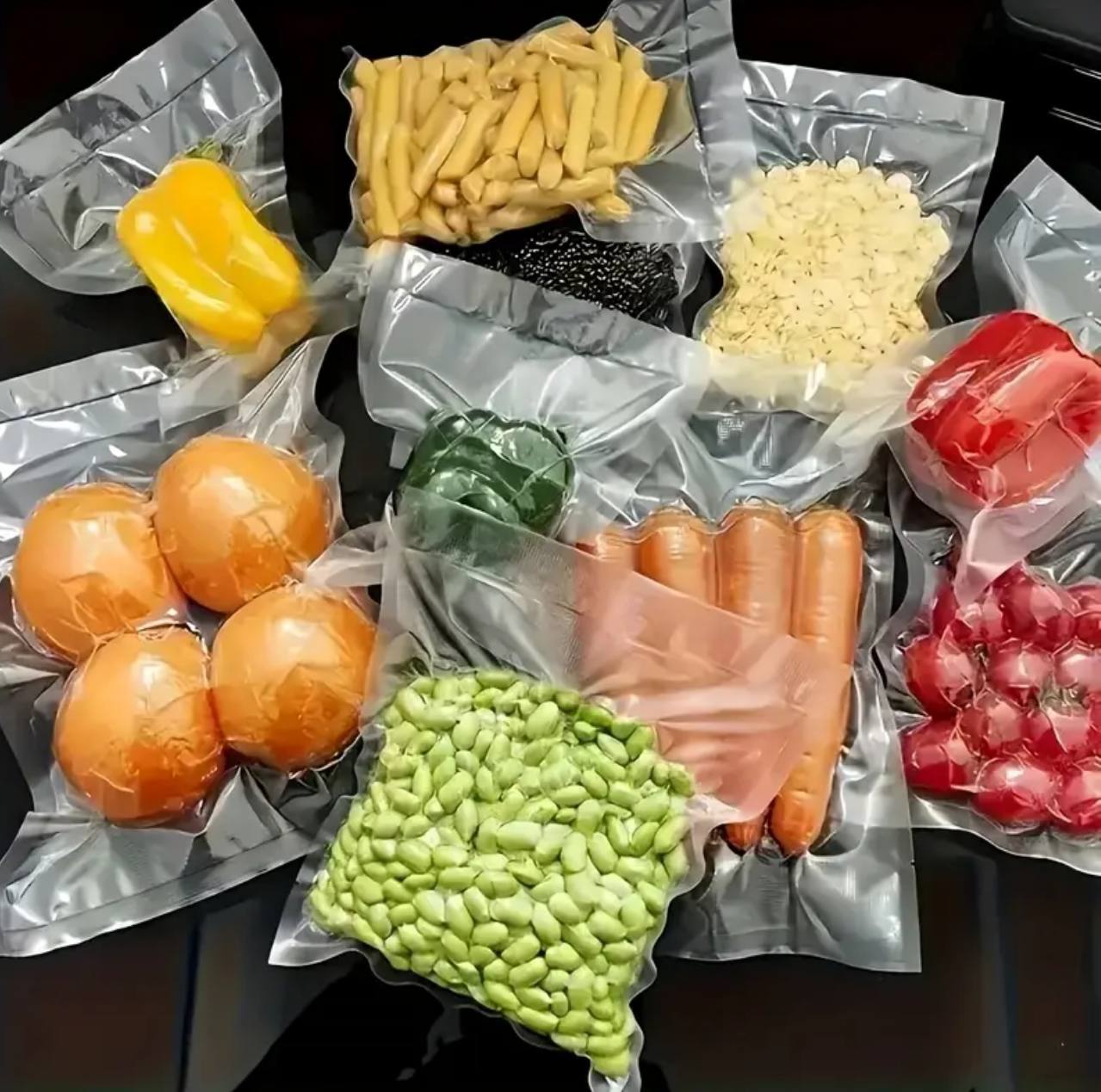 Vacuum sealer rolls bpa free storage