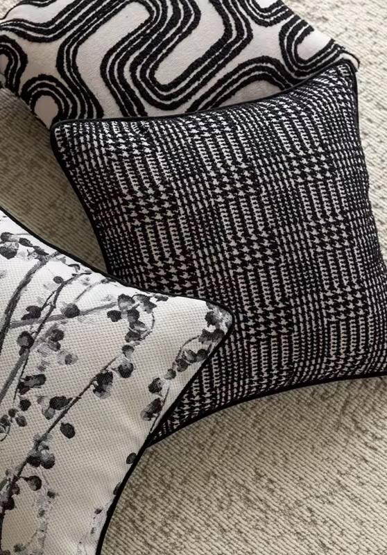 Luxury thick  retro throw pillow covers
