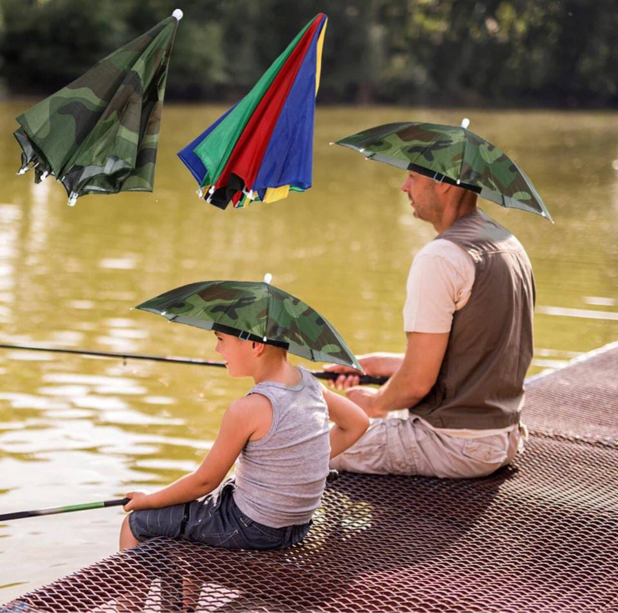 Handsfree umbrella