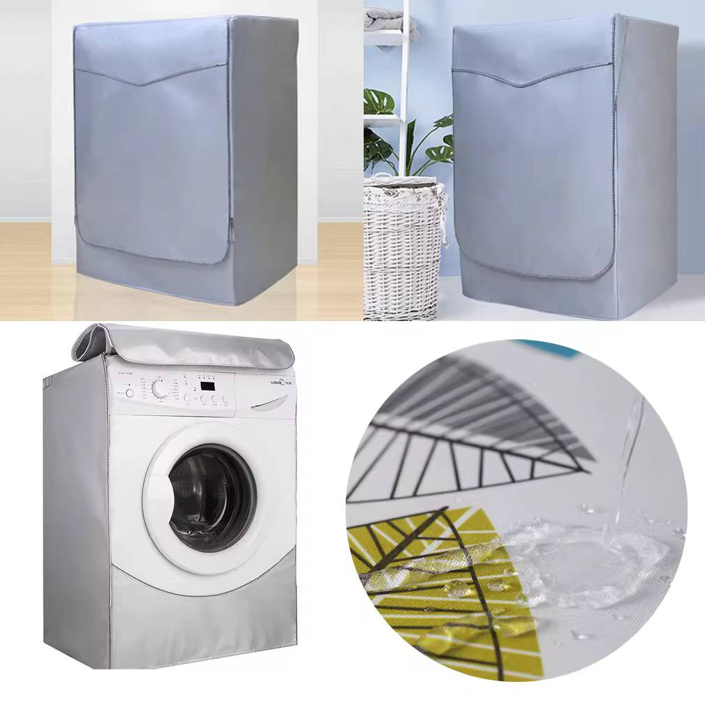 Front load washing machine cover