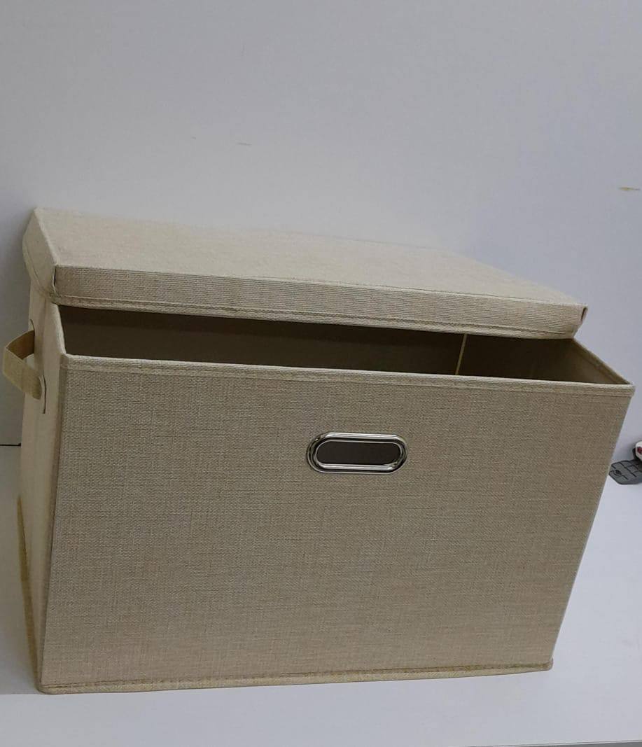 Foldable Storage box with lid