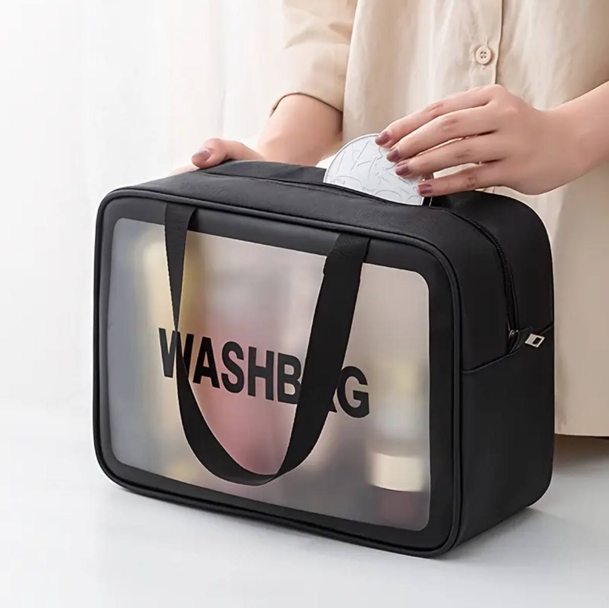 3pc wash bag pouch.