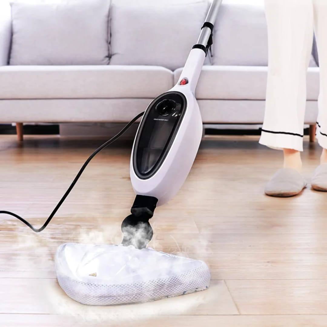 1300W 10 in 1 Multifunction Steam Cleaner, Hygienic Floor Cleaning, Steam Mop