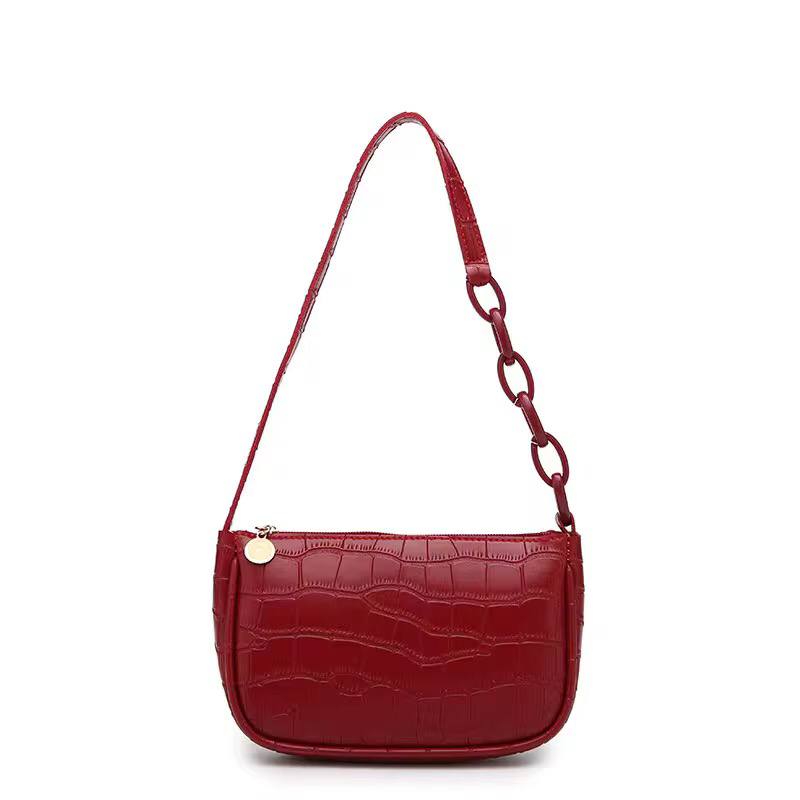 Crocodile pattern Underarm Fashion Bag