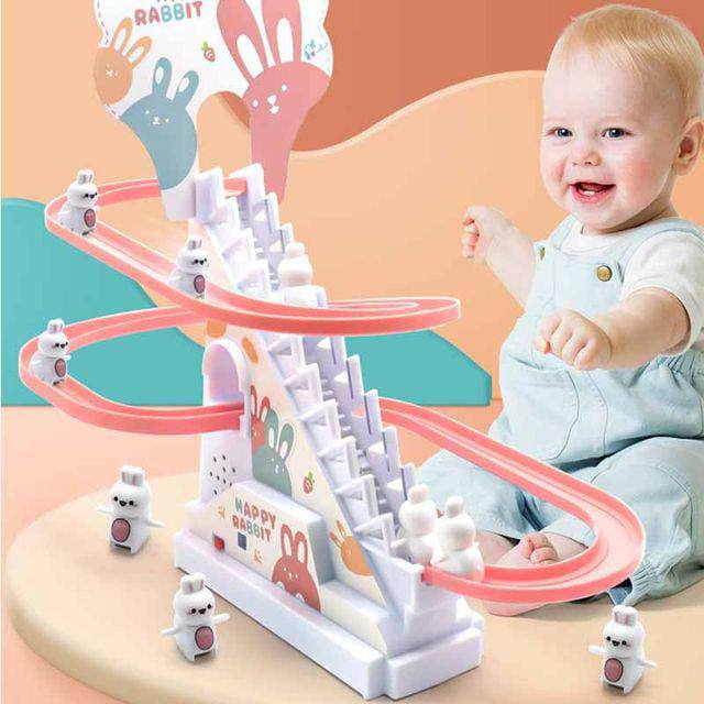 Small Duck Climbed Stairs Toy