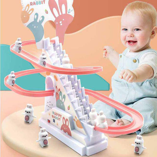 Small Duck Climbed Stairs Toy
