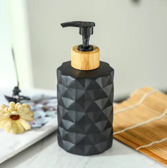 Luxury Glass Lotion Bottle Soap and Gel Dispenser