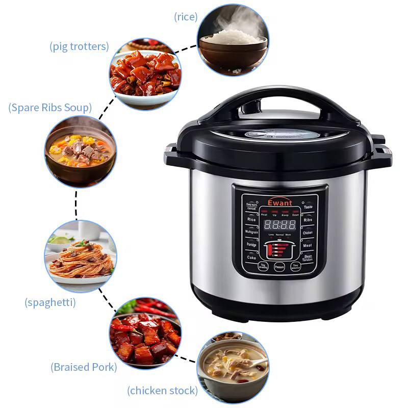 6 litres high quality electrical pressure cooker