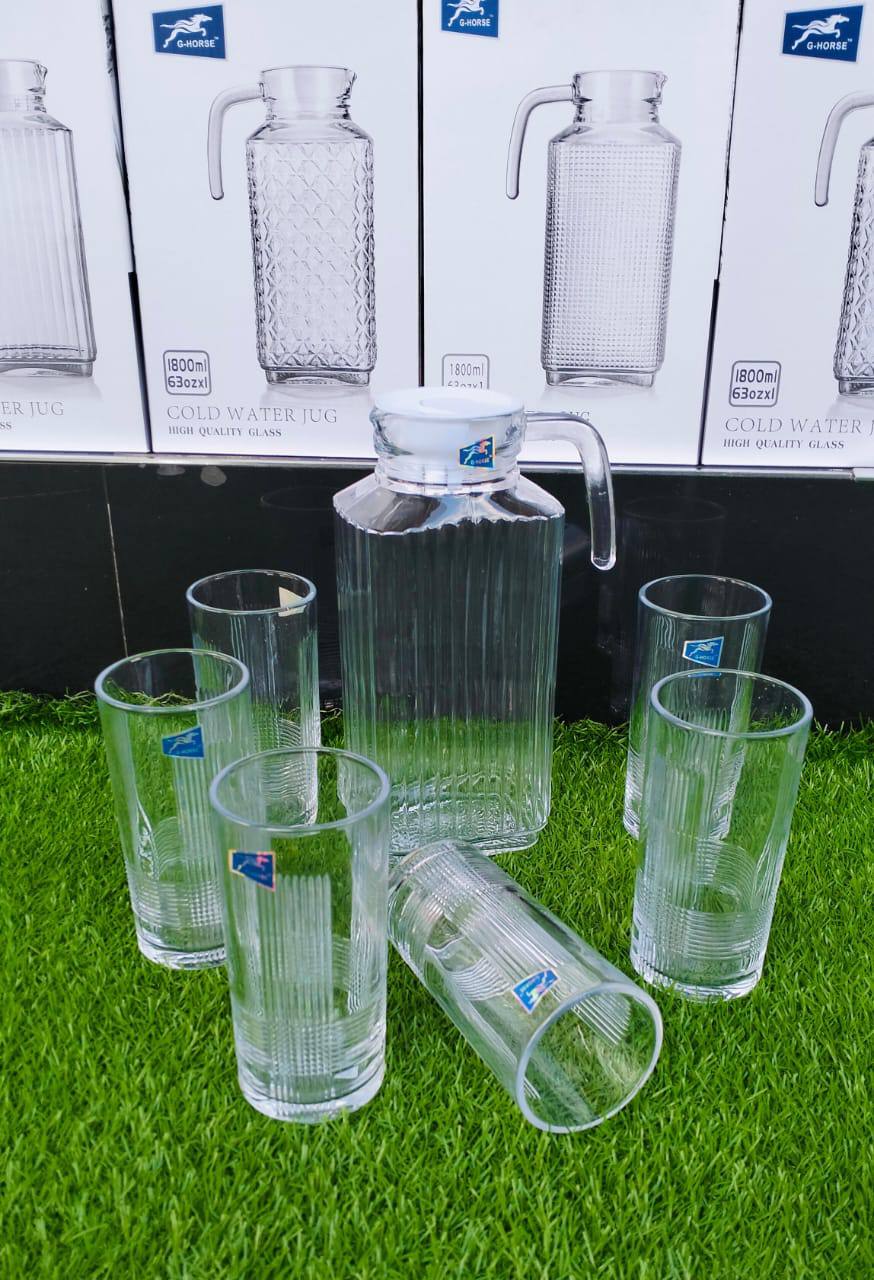 Water / Juice Glass-Jug set