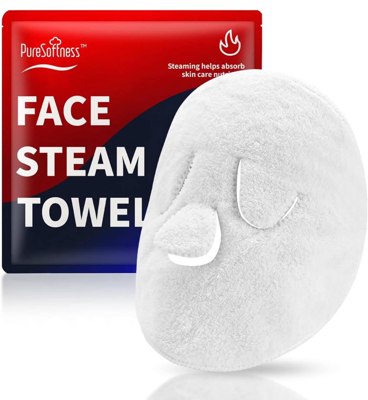 Hot compress face steam bath towel