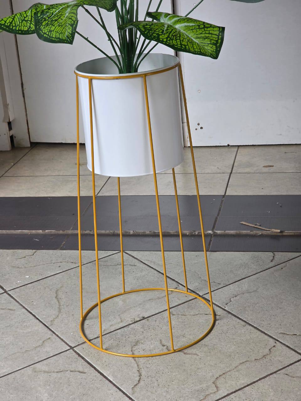 Modern iron art Flower pot