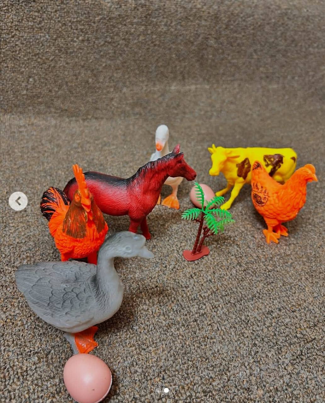 CBC Learning Farm Animals Adventure Set of 6 Animal Toy Figures