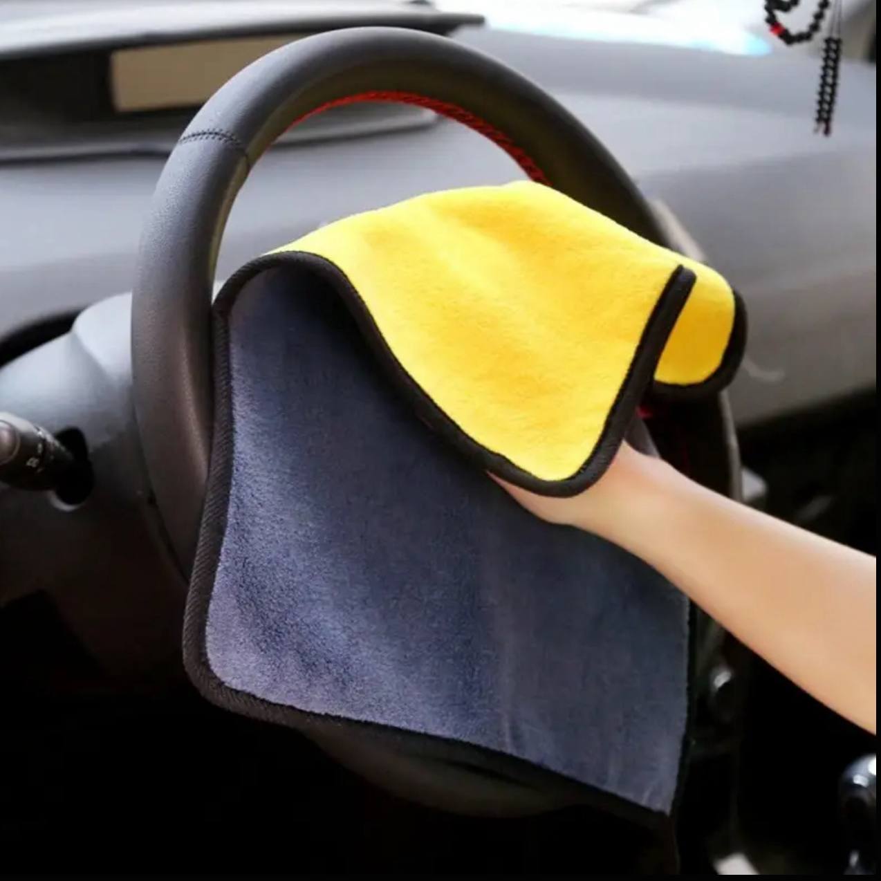 High density-thick two sided surface towels