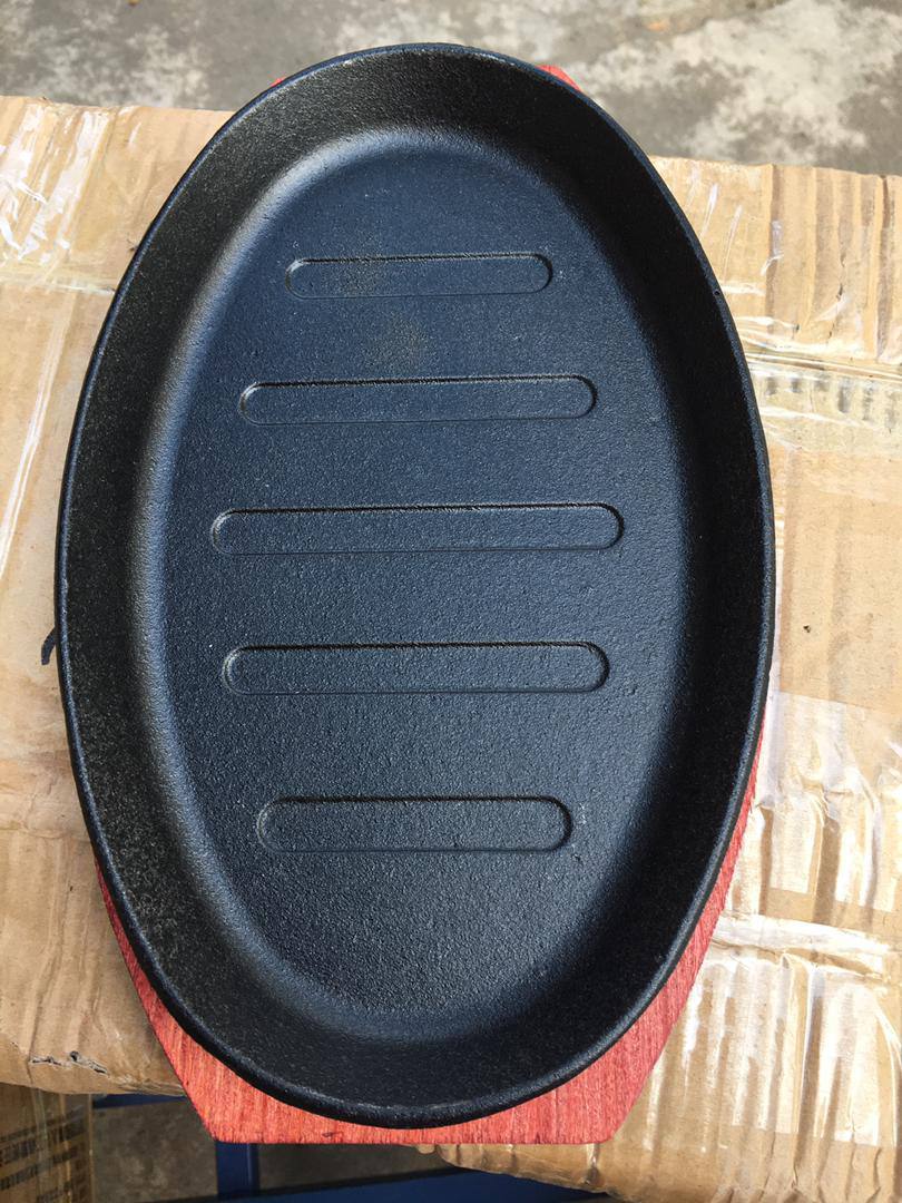 Sizzling plate