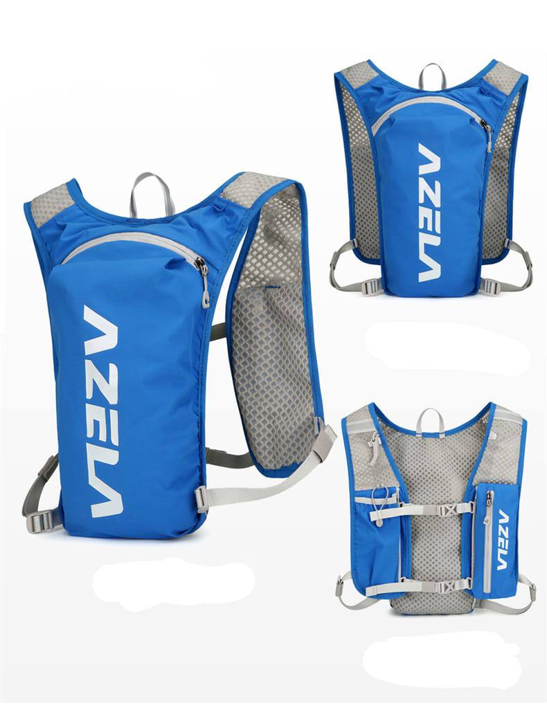 Azela running lightweight hydration vest with 1.5L bladder & 250ml bottle