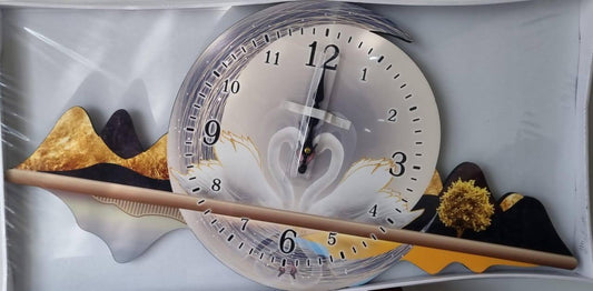 80x40cm Decor wall clock