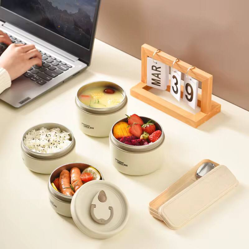 Round 550ml Bento Lunch Box