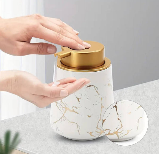 Nordic marble pattern Soap dispenser