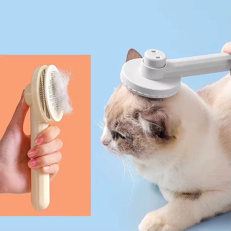 Self cleaning Massage Comb/ Hair Brush