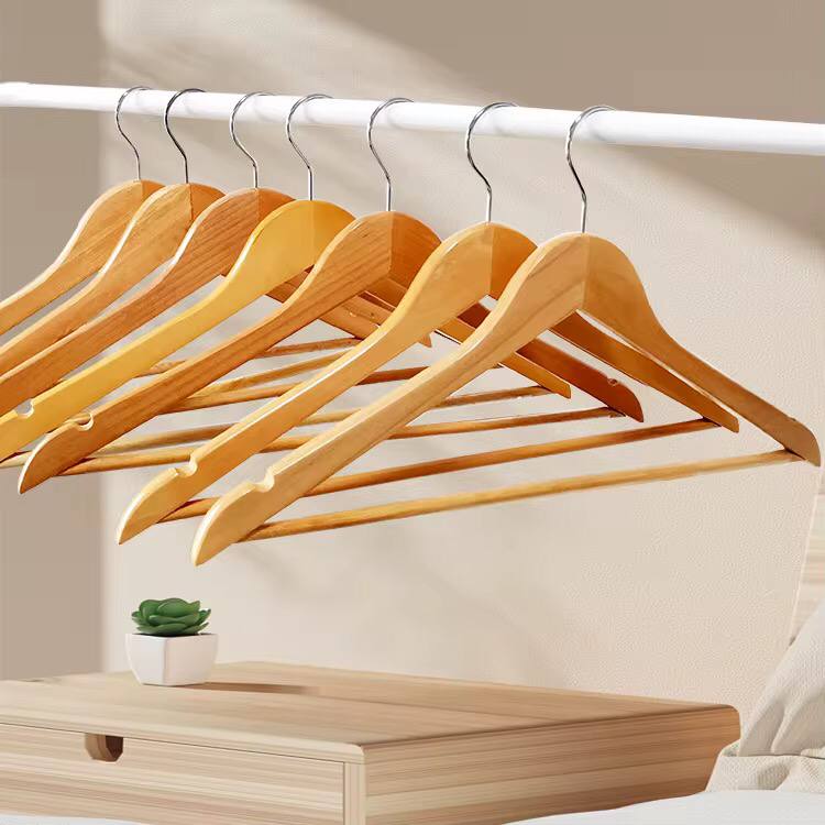 10pcs Wooden Clothes Hangers