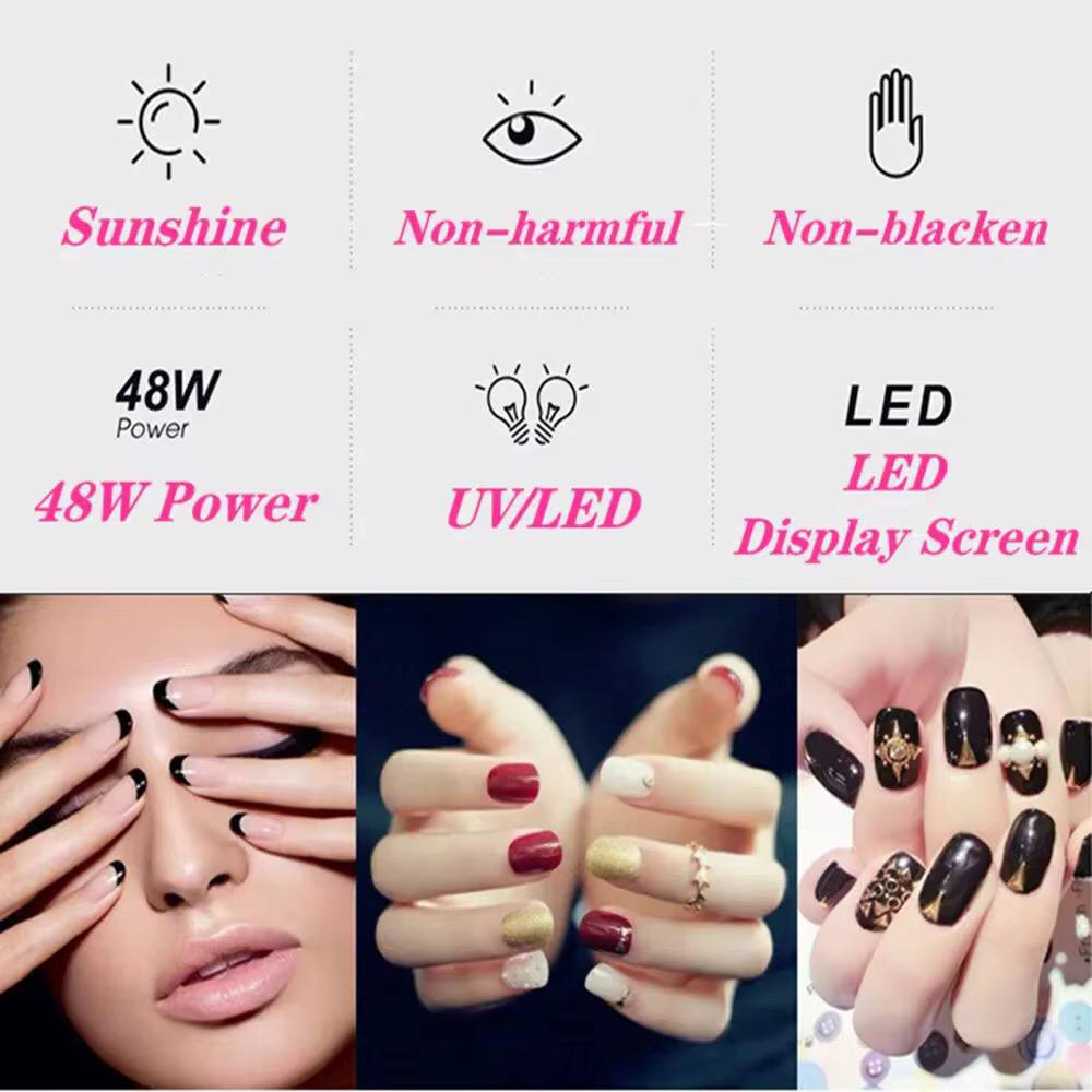 2-in-1 Professional New SUN Smart UV/LED nail lamp