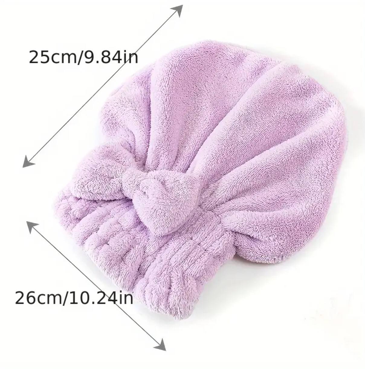 Super absorbent quick drying hair