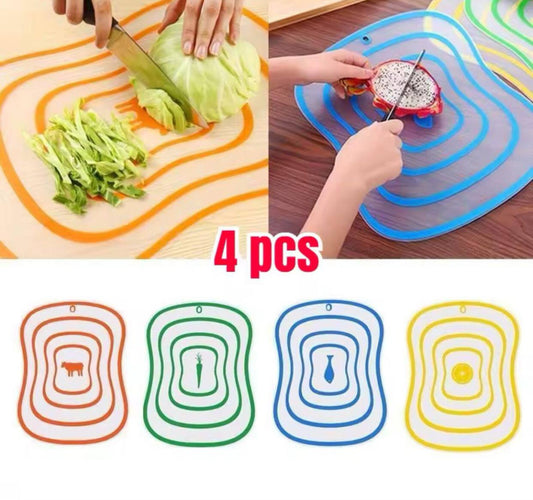 4pcs Kitchen Non-slip Chopping Blocks