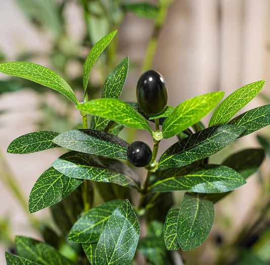 High quality real touch olive plants with fruits