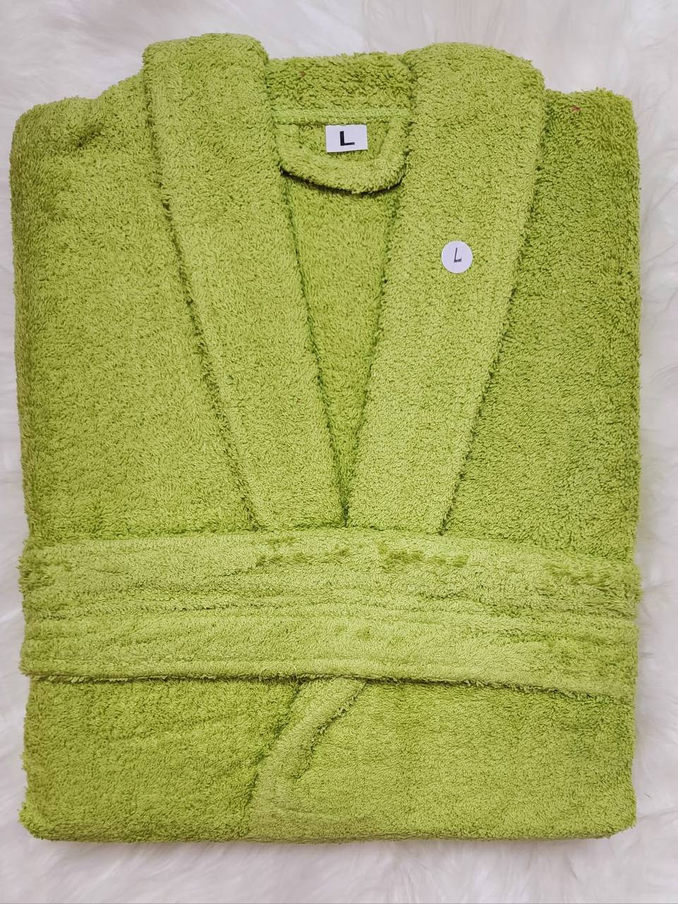 Coloured bathrobes