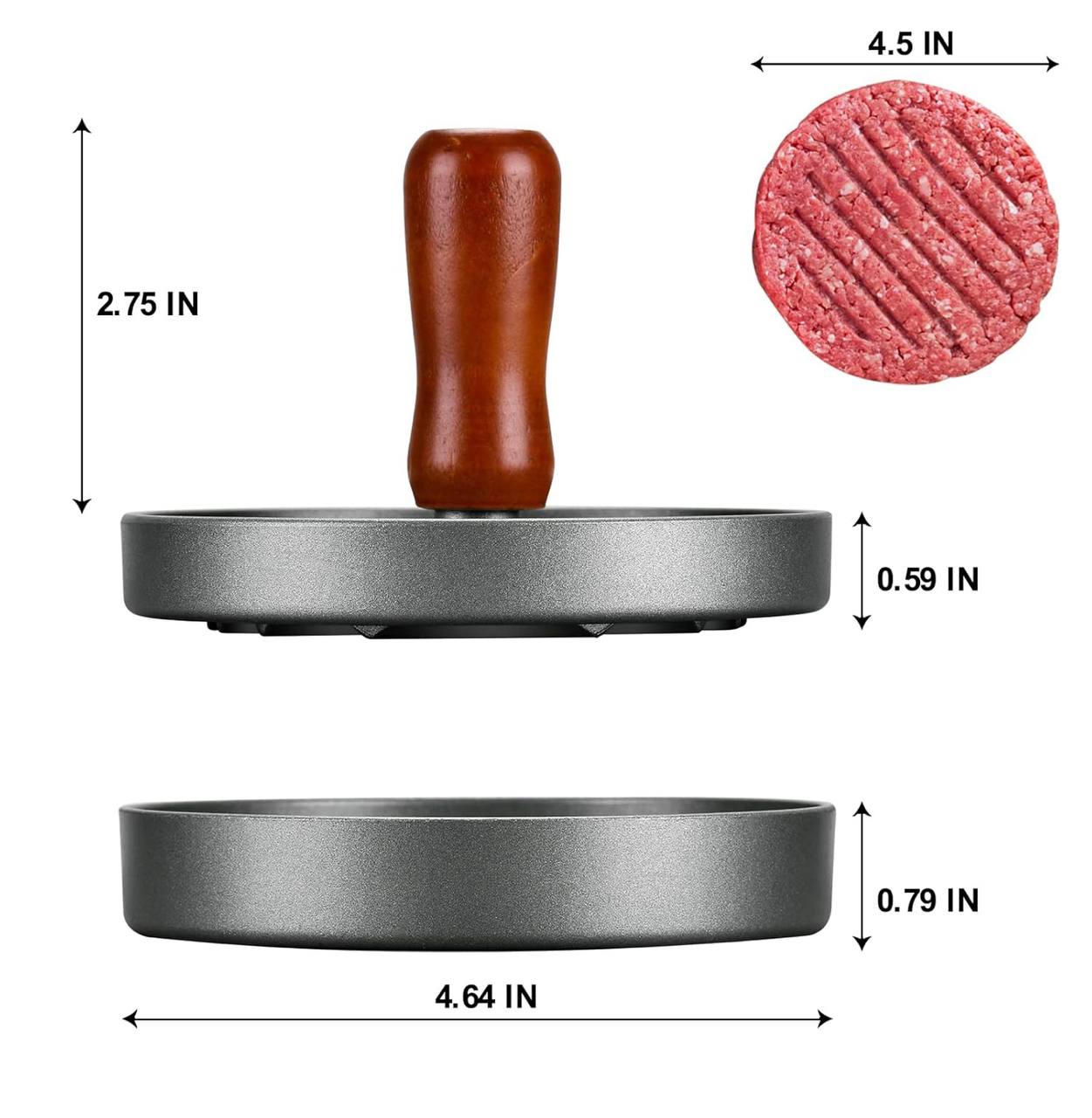 Burger press