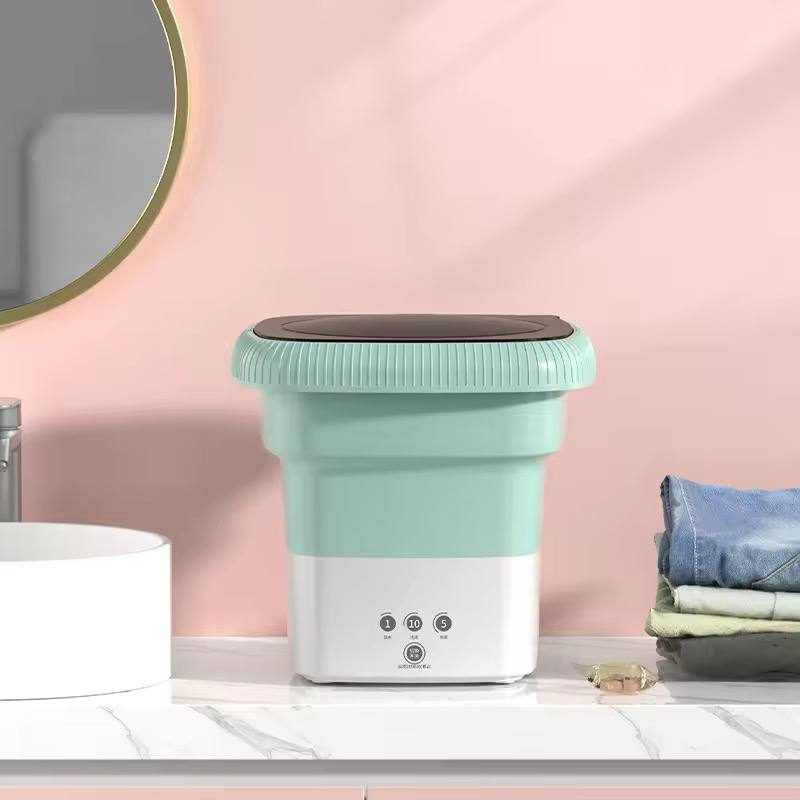 Foldable washing machine