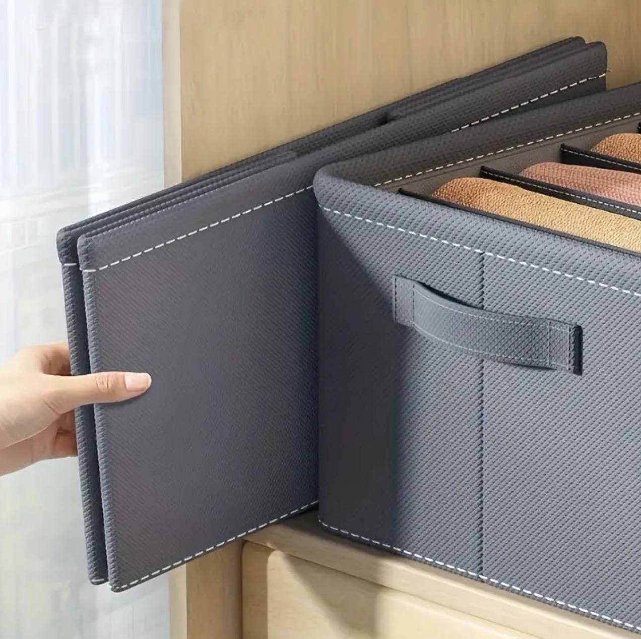 9 Grid Jeans Wardrobe Organizer.