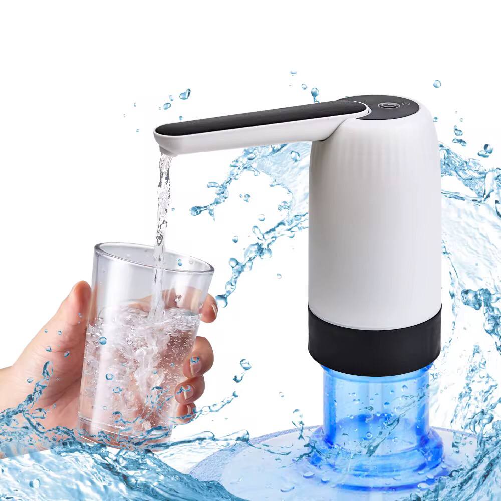 Electric hand press water pump