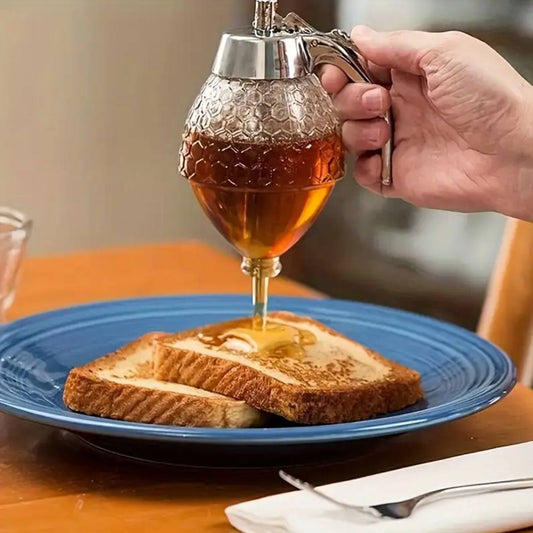 High quality 200ml honey dispenser with storage stand